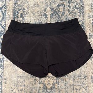 Lululemon Athletica Black Athletic Shorts Lightweight Performance